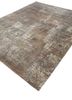 uvenuti grey and black wool hand knotted Rug - FoldShot uvenuti grey and black wool hand knotted Rug - FoldShot