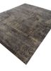 uvenuti grey and black wool hand knotted Rug - FoldShot uvenuti grey and black wool hand knotted Rug - FoldShot