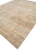 uvenuti beige and brown wool hand knotted Rug - FoldShot uvenuti beige and brown wool hand knotted Rug - FoldShot