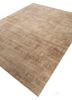 uvenuti beige and brown wool hand knotted Rug - FoldShot uvenuti beige and brown wool hand knotted Rug - FoldShot
