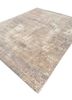 uvenuti beige and brown wool hand knotted Rug - FoldShot uvenuti beige and brown wool hand knotted Rug - FoldShot