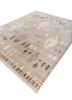 manifest beige and brown wool hand knotted Rug - FoldShot