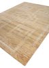 thyme beige and brown wool hand knotted Rug - FoldShot thyme beige and brown wool hand knotted Rug - FoldShot