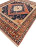 erbe blue wool hand knotted Rug - FoldShot erbe blue wool hand knotted Rug - FoldShot