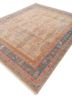 erbe beige and brown wool hand knotted Rug - FoldShot erbe beige and brown wool hand knotted Rug - FoldShot