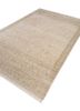 erbe ivory wool hand knotted Rug - FoldShot