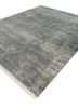 entropy blue wool hand knotted Rug - FoldShot entropy blue wool hand knotted Rug - FoldShot