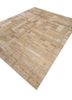 erbe beige and brown wool hand knotted Rug - FoldShot erbe beige and brown wool hand knotted Rug - FoldShot