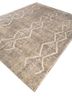 manifest beige and brown wool hand knotted Rug - FoldShot manifest beige and brown wool hand knotted Rug - FoldShot