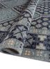 erbe blue wool hand knotted Rug - FoldShot erbe blue wool hand knotted Rug - FoldShot