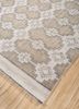 erbe ivory wool hand knotted Rug - FoldShot erbe ivory wool hand knotted Rug - FoldShot