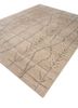 zuri ivory wool hand knotted Rug - FoldShot zuri ivory wool hand knotted Rug - FoldShot