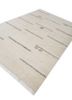zuri ivory wool hand knotted Rug - FoldShot