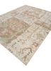 erbe ivory wool hand knotted Rug - FoldShot erbe ivory wool hand knotted Rug - FoldShot