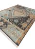 thyme red and orange wool hand knotted Rug - FoldShot thyme red and orange wool hand knotted Rug - FoldShot
