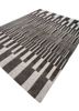 manifest grey and black wool hand knotted Rug - FoldShot manifest grey and black wool hand knotted Rug - FoldShot