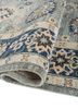 erbe blue wool hand knotted Rug - FoldShot erbe blue wool hand knotted Rug - FoldShot