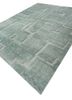 zuri blue wool hand knotted Rug - FoldShot zuri blue wool hand knotted Rug - FoldShot