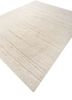 zuri ivory wool hand knotted Rug - FoldShot