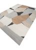 zuri blue wool hand knotted Rug - FoldShot