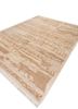 blythe beige and brown wool hand knotted Rug - FoldShot