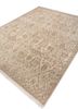 erbe beige and brown wool hand knotted Rug - FoldShot erbe beige and brown wool hand knotted Rug - FoldShot