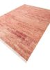 aprezo red and orange wool hand knotted Rug - FoldShot aprezo red and orange wool hand knotted Rug - FoldShot