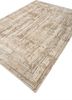 entropy beige and brown wool hand knotted Rug - FoldShot entropy beige and brown wool hand knotted Rug - FoldShot
