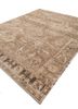 viscaya beige and brown wool hand knotted Rug - FoldShot viscaya beige and brown wool hand knotted Rug - FoldShot