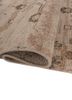 entropy green wool and bamboo silk hand knotted Rug - FoldShot