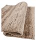 aprezo beige and brown wool hand knotted Rug - FoldShot aprezo beige and brown wool hand knotted Rug - FoldShot
