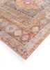 erbe red and orange afghan wool hand knotted Rug - FoldShot erbe red and orange afghan wool hand knotted Rug - FoldShot