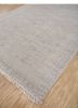 erbe beige and brown wool hand knotted Rug - FoldShot