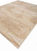 uvenuti beige and brown wool hand knotted Rug - FoldShot uvenuti beige and brown wool hand knotted Rug - FoldShot
