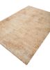 uvenuti beige and brown wool hand knotted Rug - FoldShot