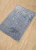 uvenuti blue wool hand knotted Rug - FoldShot uvenuti blue wool hand knotted Rug - FoldShot