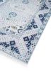 savana blue wool and silk hand knotted Rug - FoldShot savana blue wool and silk hand knotted Rug - FoldShot