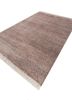 kairos grey and black wool and silk hand knotted Rug - FoldShot kairos grey and black wool and silk hand knotted Rug - FoldShot
