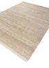 entropy ivory wool and silk hand knotted Rug - FoldShot entropy ivory wool and silk hand knotted Rug - FoldShot