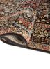 aurora grey and black wool and silk hand knotted Rug - FoldShot aurora grey and black wool and silk hand knotted Rug - FoldShot