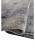 aprezo blue wool and silk hand knotted Rug - FoldShot aprezo blue wool and silk hand knotted Rug - FoldShot