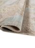 aprezo green wool and silk hand knotted Rug - FoldShot aprezo green wool and silk hand knotted Rug - FoldShot