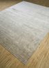 manifest ivory afghan wool and silk hand knotted Rug - FoldShot