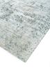 far east ivory wool and silk hand knotted Rug - FoldShot