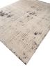 entropy ivory wool and silk hand knotted Rug - FoldShot entropy ivory wool and silk hand knotted Rug - FoldShot
