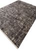 entropy ivory wool and silk hand knotted Rug - FoldShot entropy ivory wool and silk hand knotted Rug - FoldShot