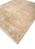 far east ivory wool and silk hand knotted Rug - FoldShot