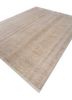 manifest ivory wool and silk hand knotted Rug - FoldShot manifest ivory wool and silk hand knotted Rug - FoldShot