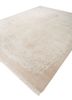 entropy ivory wool and silk hand knotted Rug - FoldShot entropy ivory wool and silk hand knotted Rug - FoldShot