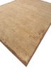 urban pause by kavi beige and brown bamboo silk hand knotted Rug - FoldShot